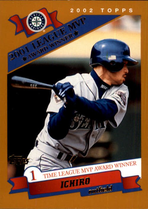 2002 Topps 716 Ichiro Suzuki MVP