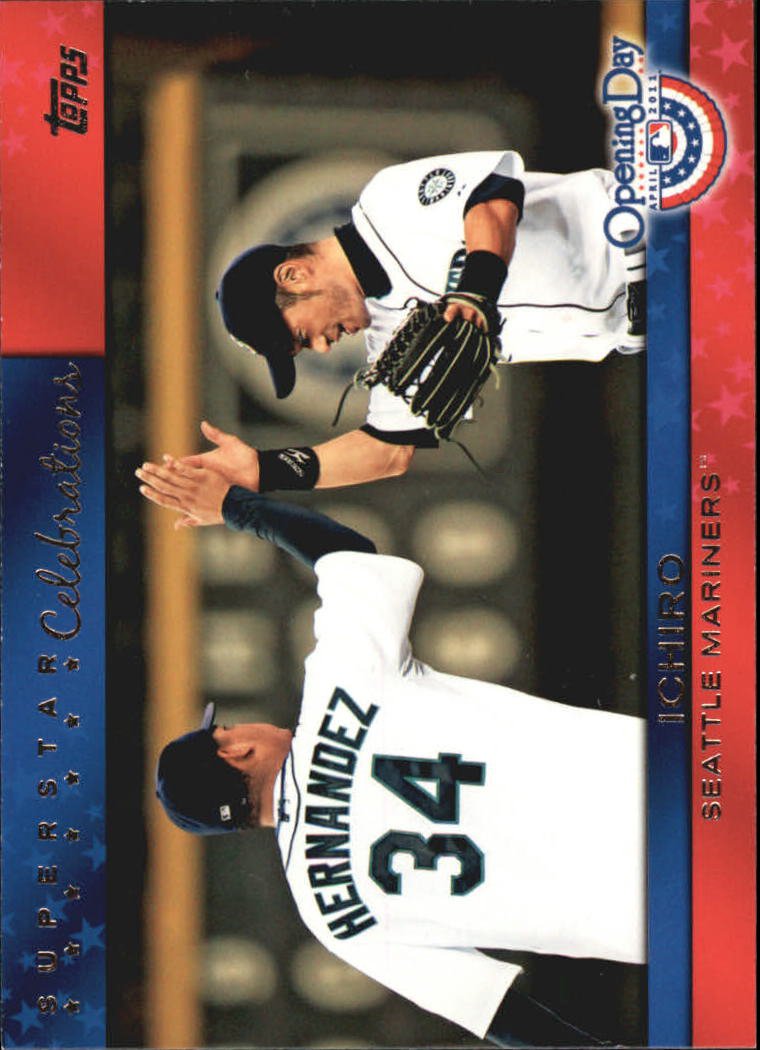 2011 Topps Opening Day Superstar Celebrations SC20 Ichiro Suzuki
