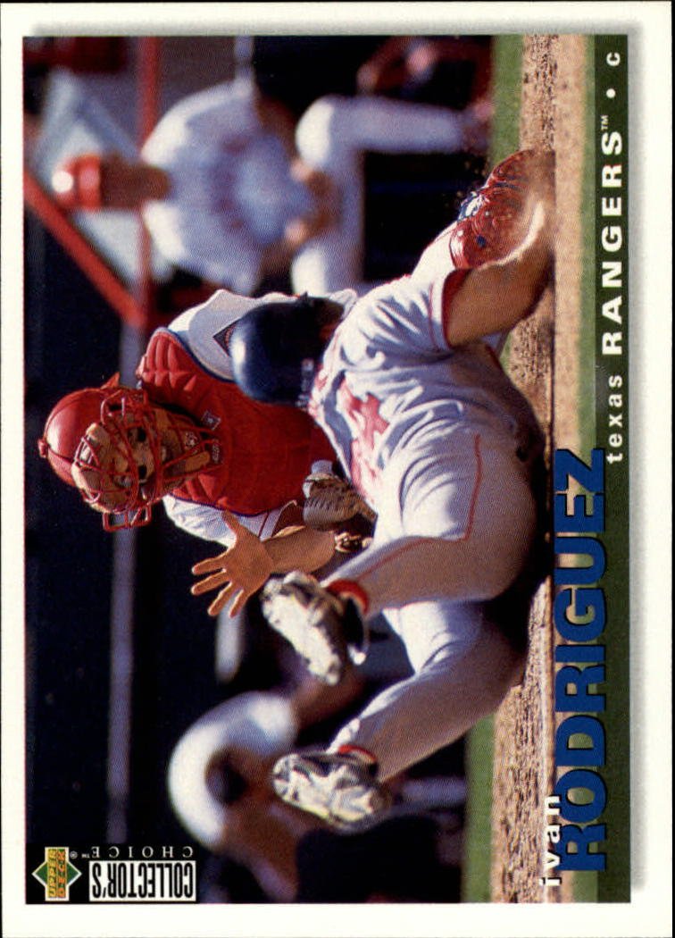 1995 Collector's Choice 391 Ivan Rodriguez