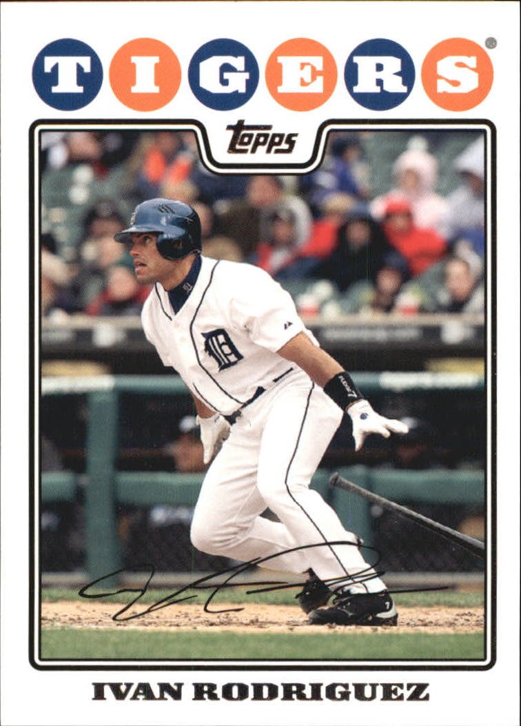2008 Topps 76 Ivan Rodriguez