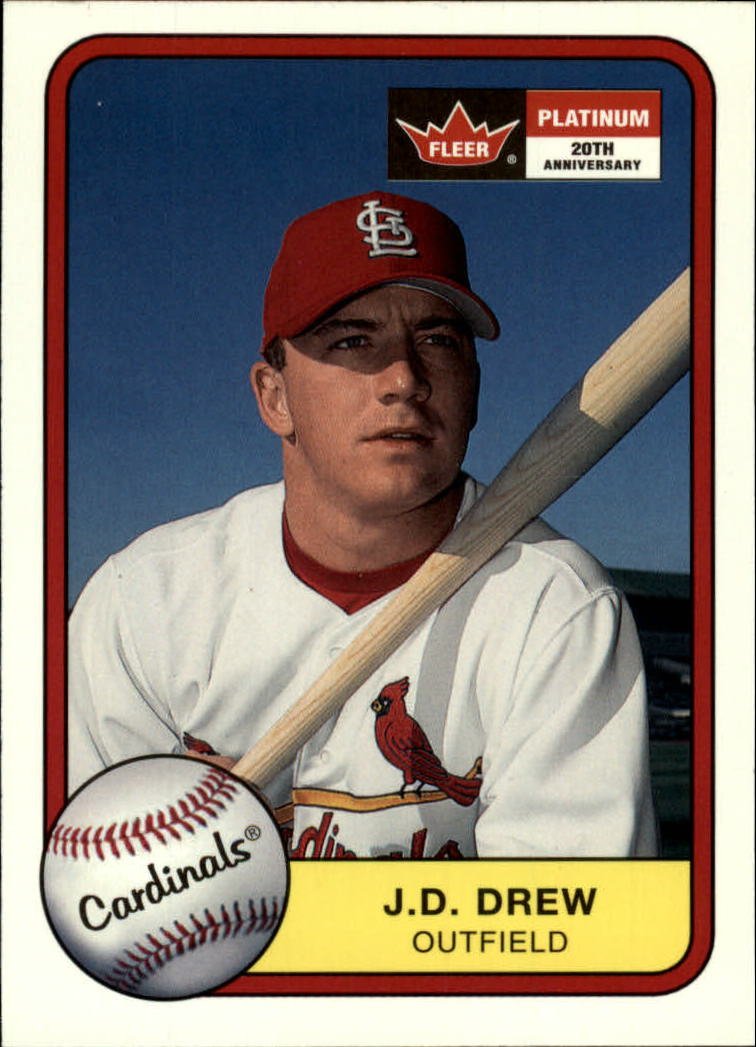 2001 Fleer Platinum 245 J.D. Drew
