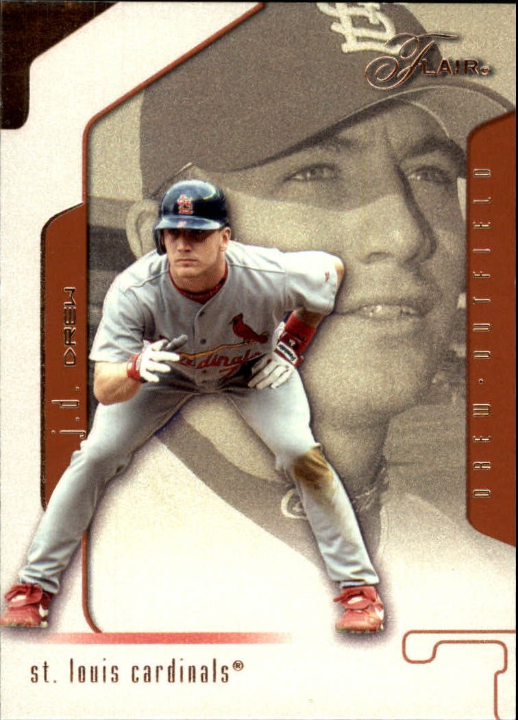 2002 Flair 7 J.D. Drew