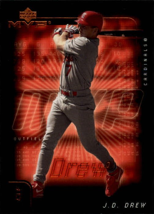 2002 Upper Deck MVP 172 J.D. Drew