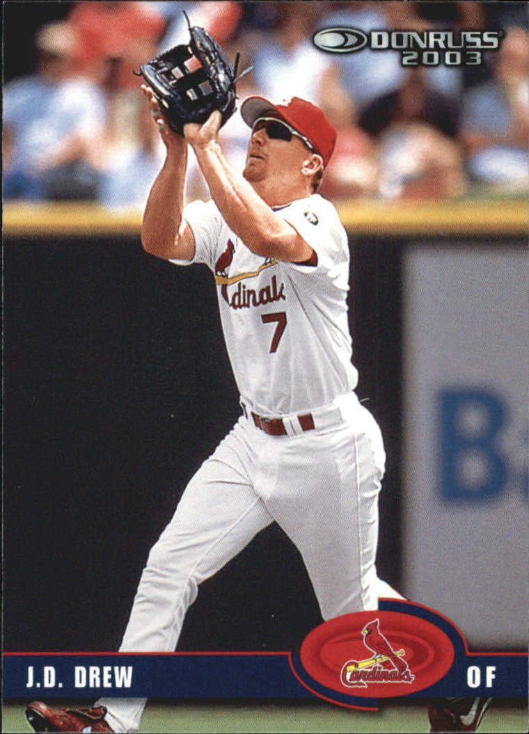2003 Donruss 390 J.D. Drew