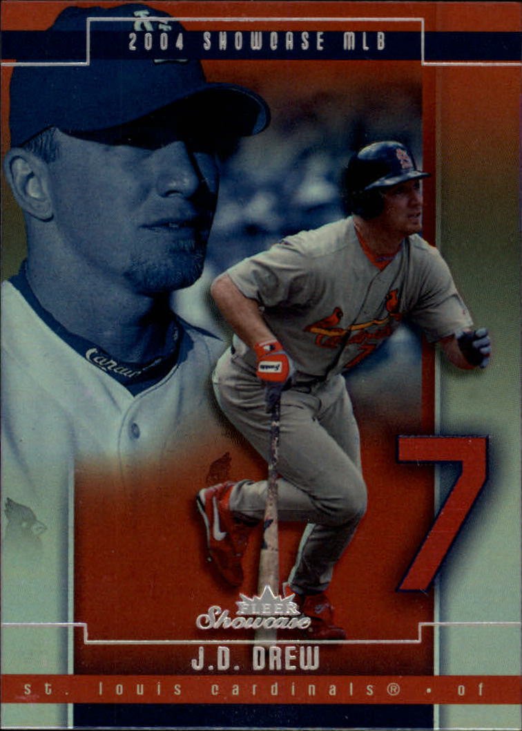 2004 Fleer Showcase 37 J.D. Drew
