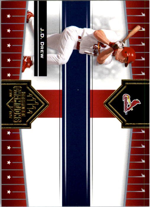 2005 Donruss Champions 37 J.D. Drew