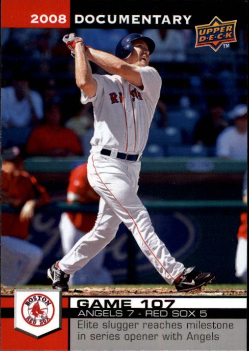2008 Upper Deck Documentary 3193 J.D. Drew