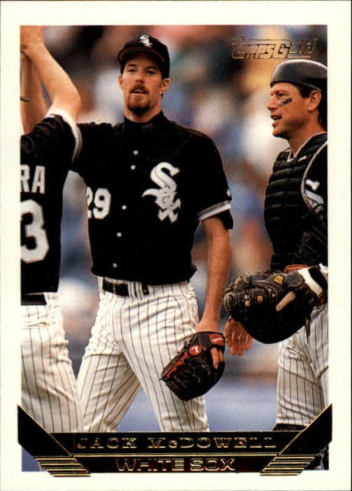 1993 Topps Gold 344 Jack McDowell