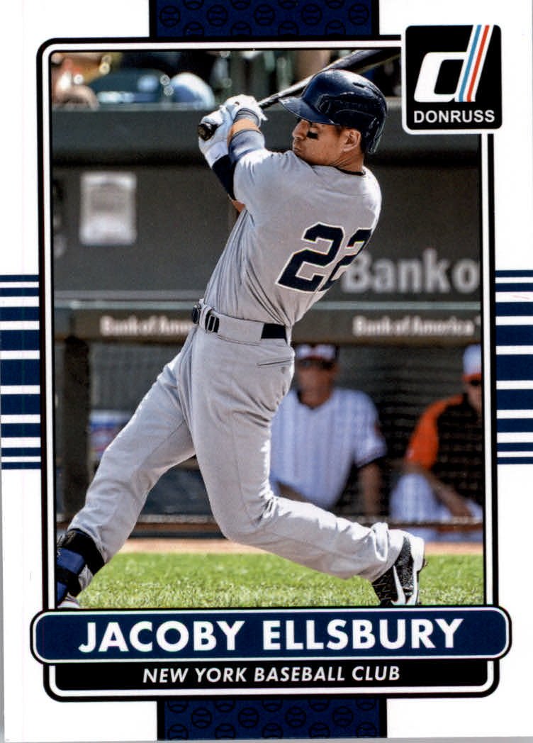 2015 Donruss 128 Jacoby Ellsbury