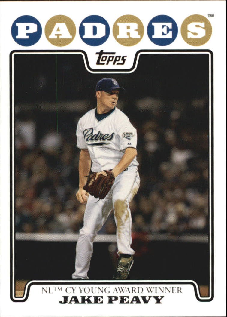 2008 Topps 324 Jake Peavy