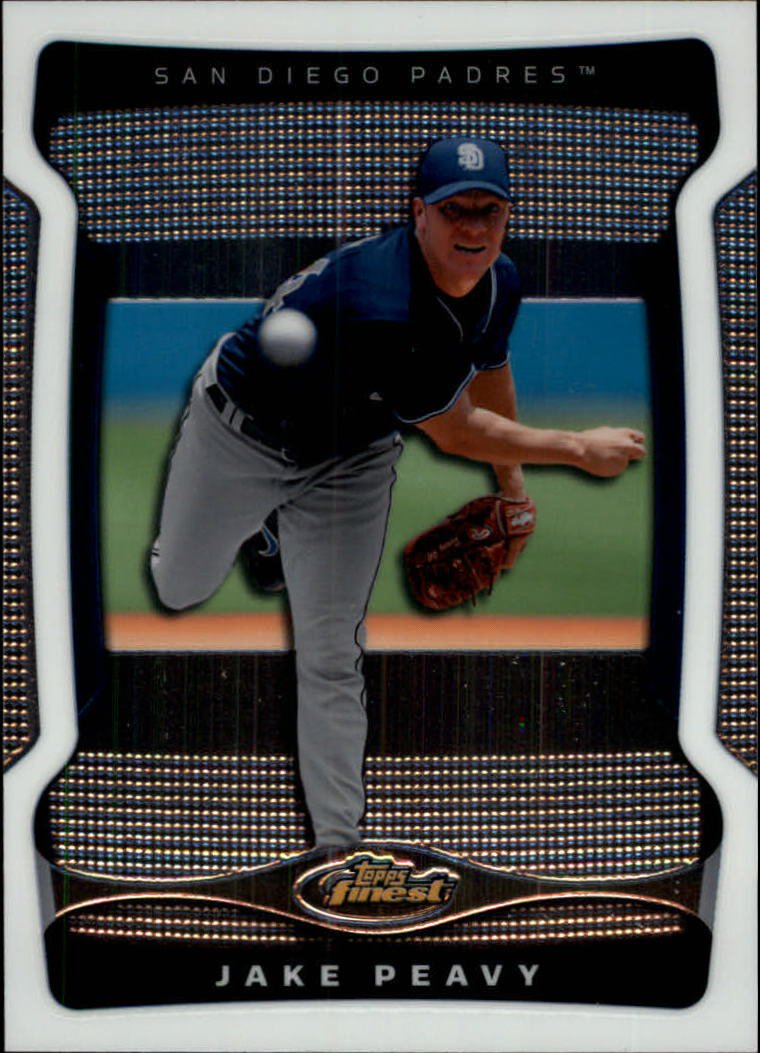 2009 Finest 44 Jake Peavy