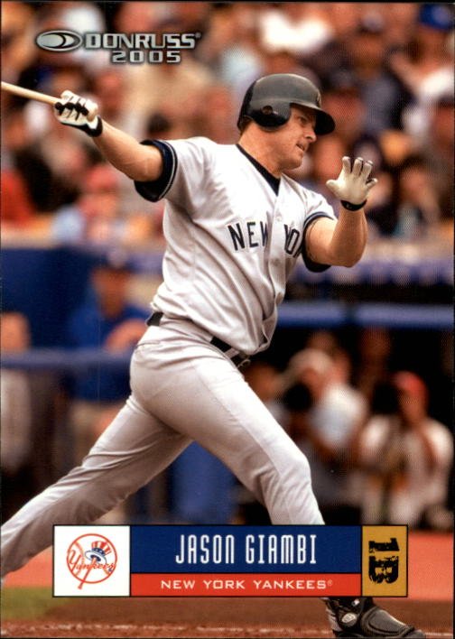 2005 Donruss 273 Jason Giambi