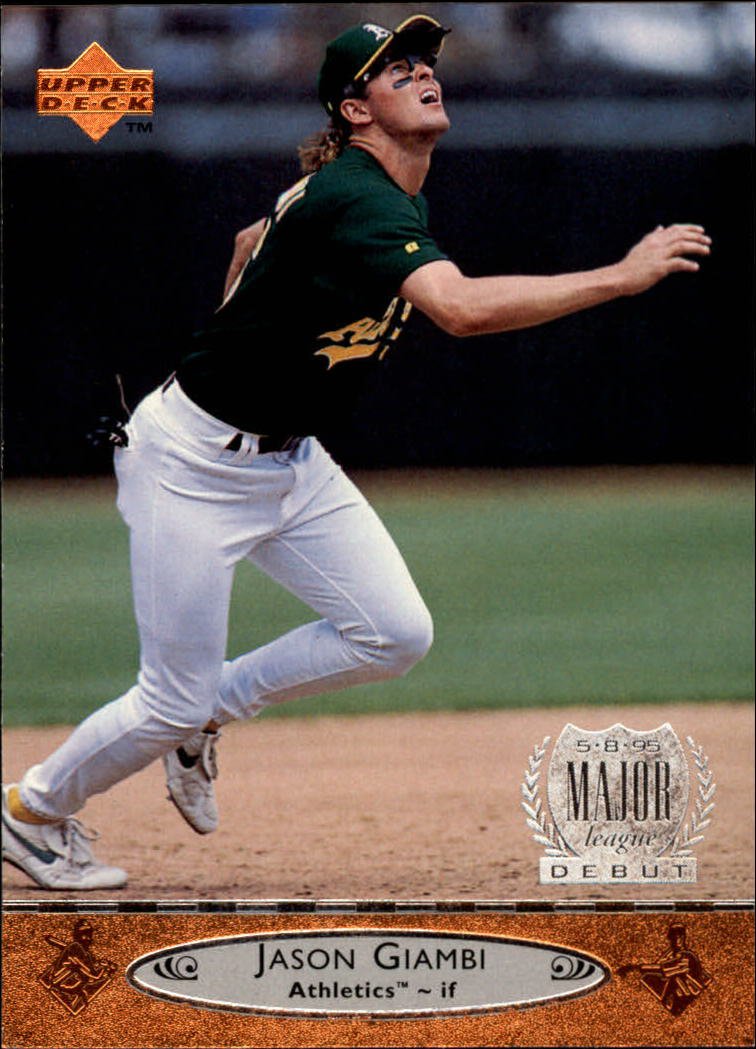 1996 Upper Deck 412 Jason Giambi