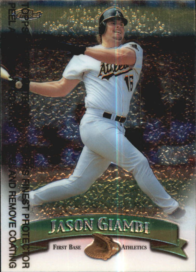 1998 Finest 172 Jason Giambi