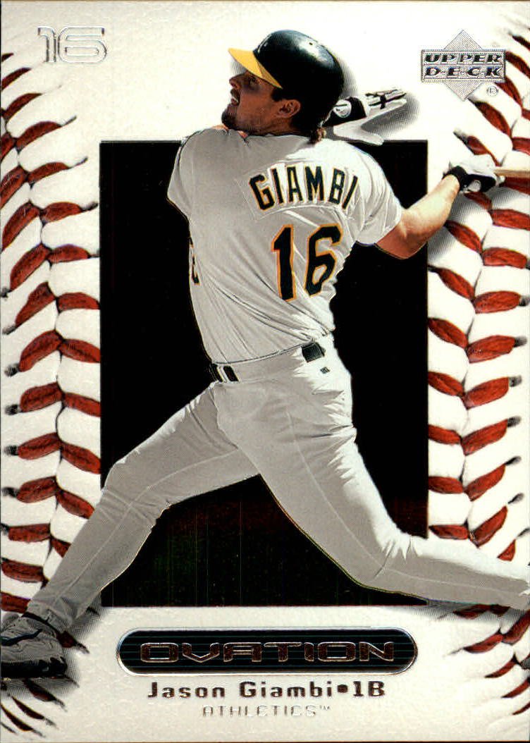 2000 Upper Deck Ovation 6 Jason Giambi