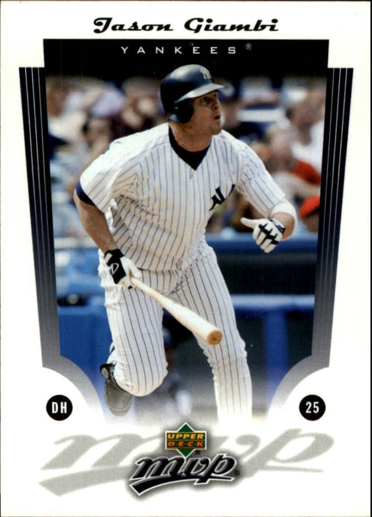 2005 Upper Deck MVP 38 Jason Giambi