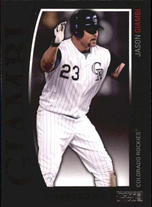 2009 Topps Unique 37 Jason Giambi