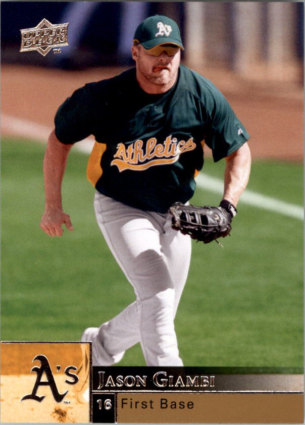 2009 Upper Deck 792 Jason Giambi