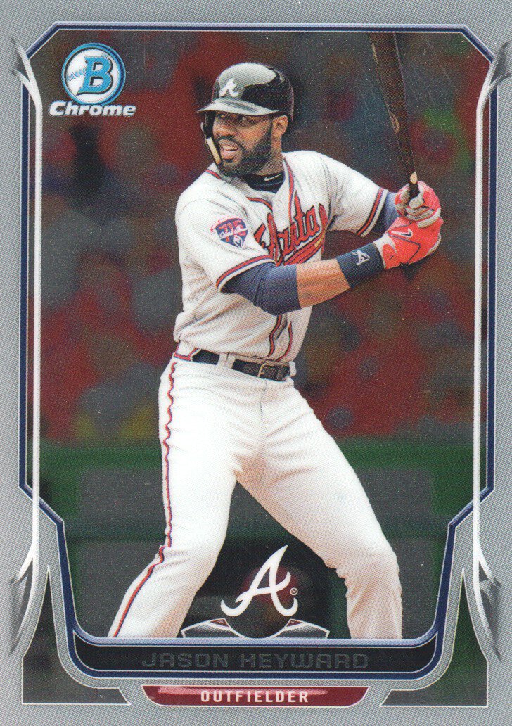 2014 Bowman Chrome 199 Jason Heyward