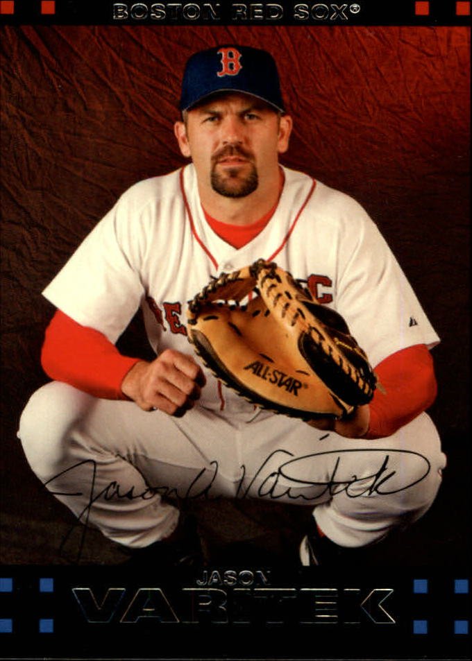2007 Red Sox Topps BOS3 Jason Varitek