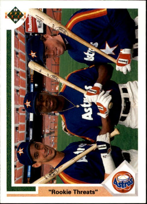 1991 Upper Deck 702 Luis Gonzalez/Karl Rhodes/Jeff Bagwell