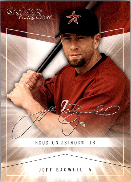 2005 SkyBox Autographics 26 Jeff Bagwell