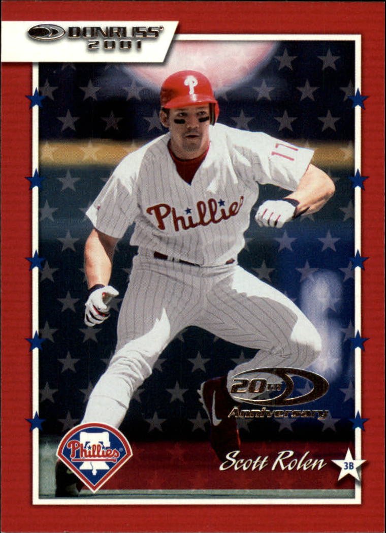 2001 Donruss 50 Scott Rolen