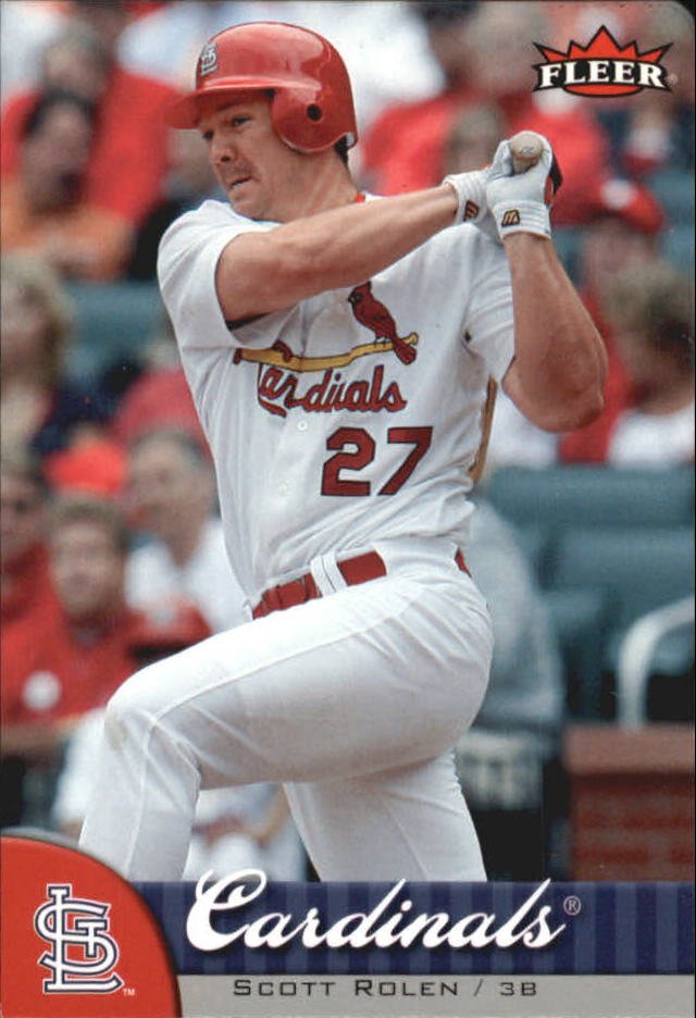 2007 Fleer Mini Die Cuts 44 Scott Rolen
