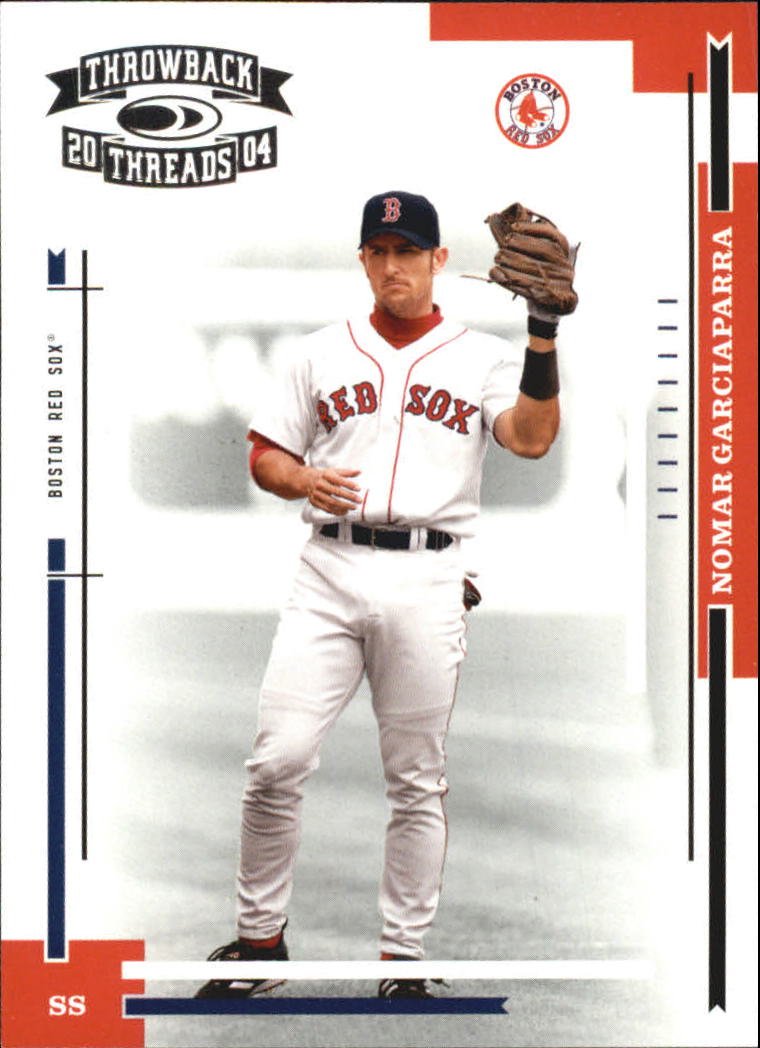 2004 Throwback Threads 35 Nomar Garciaparra