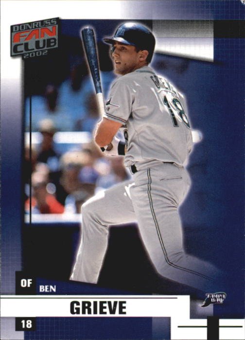 2002 Donruss Fan Club 37 Ben Grieve