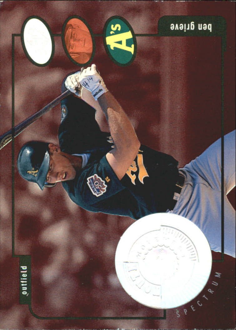 1998 SPx Finite Spectrum 20 Ben Grieve YM