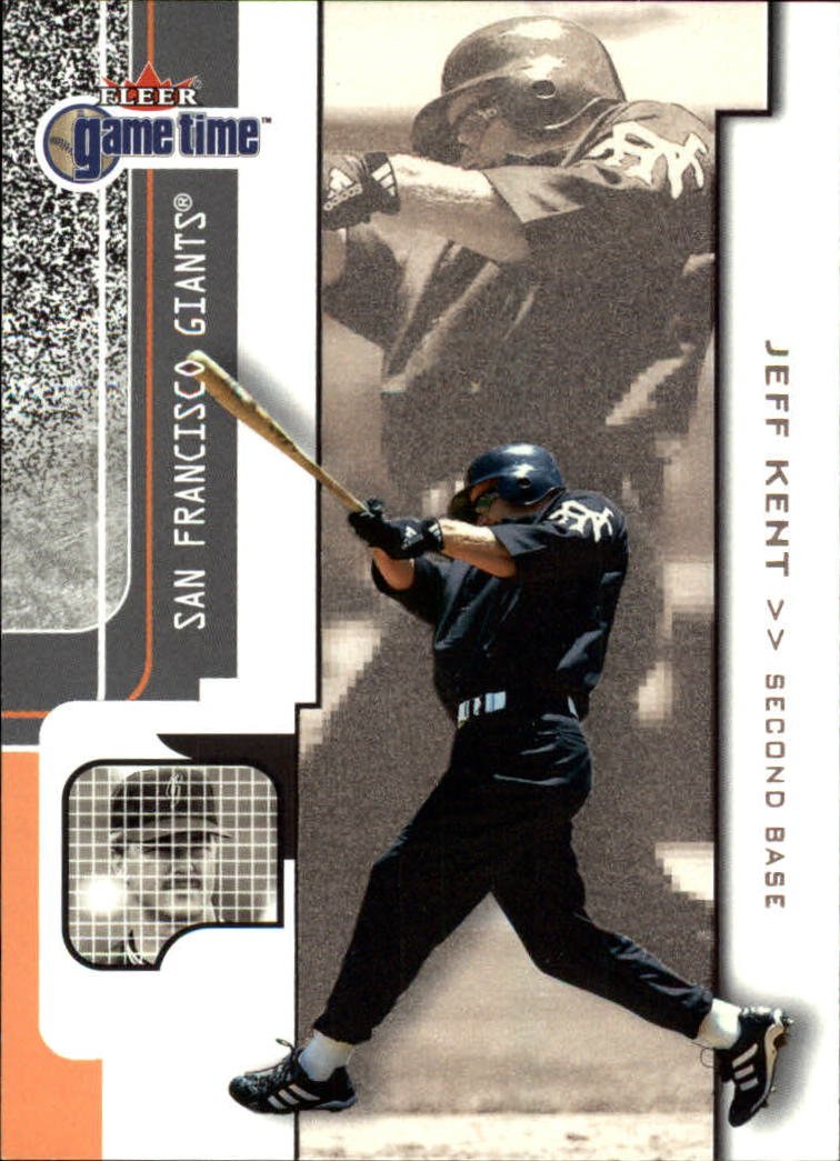 2001 Fleer Game Time 20 Jeff Kent
