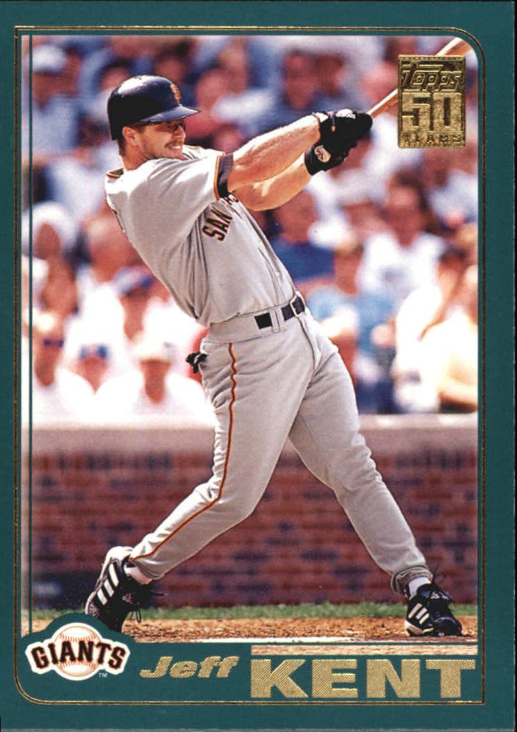 2001 Topps 550 Jeff Kent