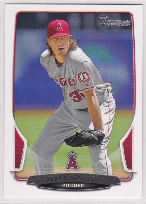 2013 Bowman 9 Jered Weaver