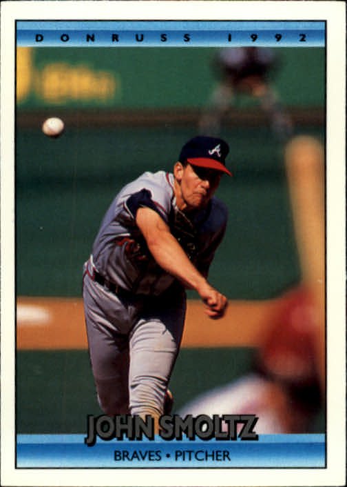 1992 Donruss 442 John Smoltz