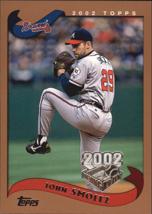 2002 Topps Opening Day 46 John Smoltz