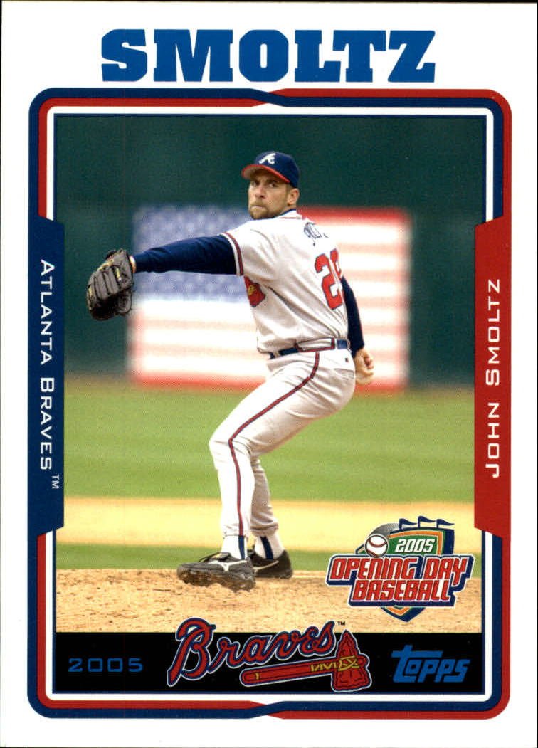 2005 Topps Opening Day 37 John Smoltz