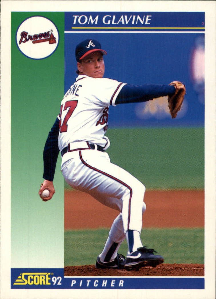 1992 Score 450 Tom Glavine