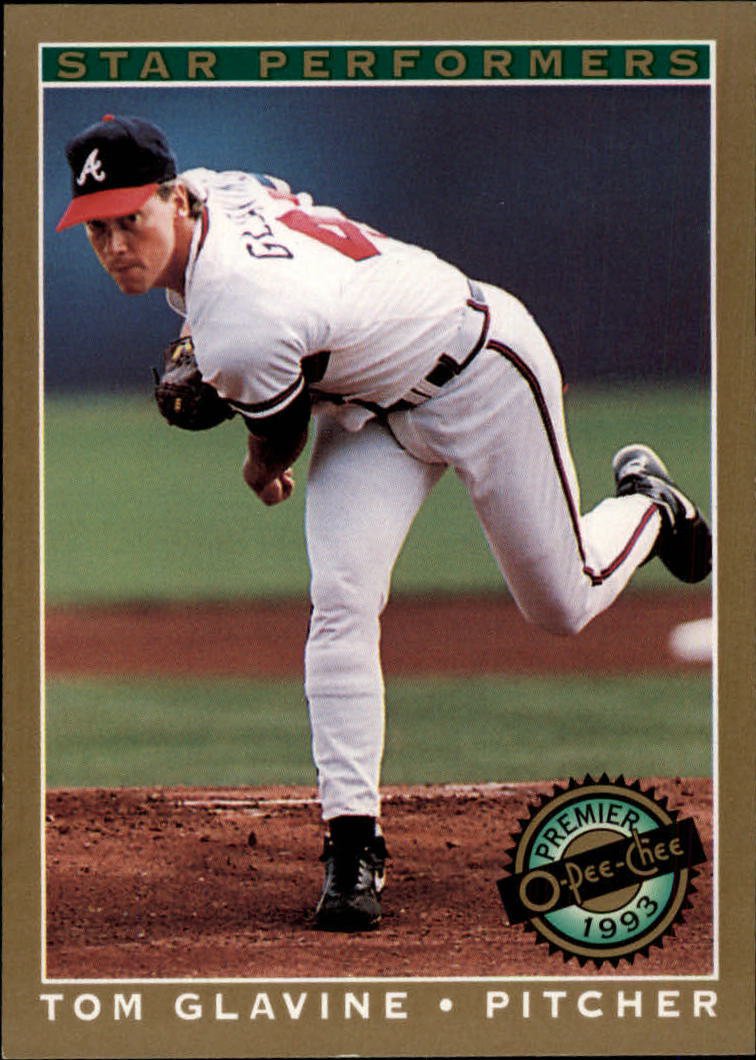 1993 O-Pee-Chee Premier Star Performers 21 Tom Glavine
