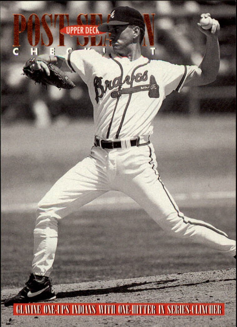 1996 Upper Deck 222 Tom Glavine CL
