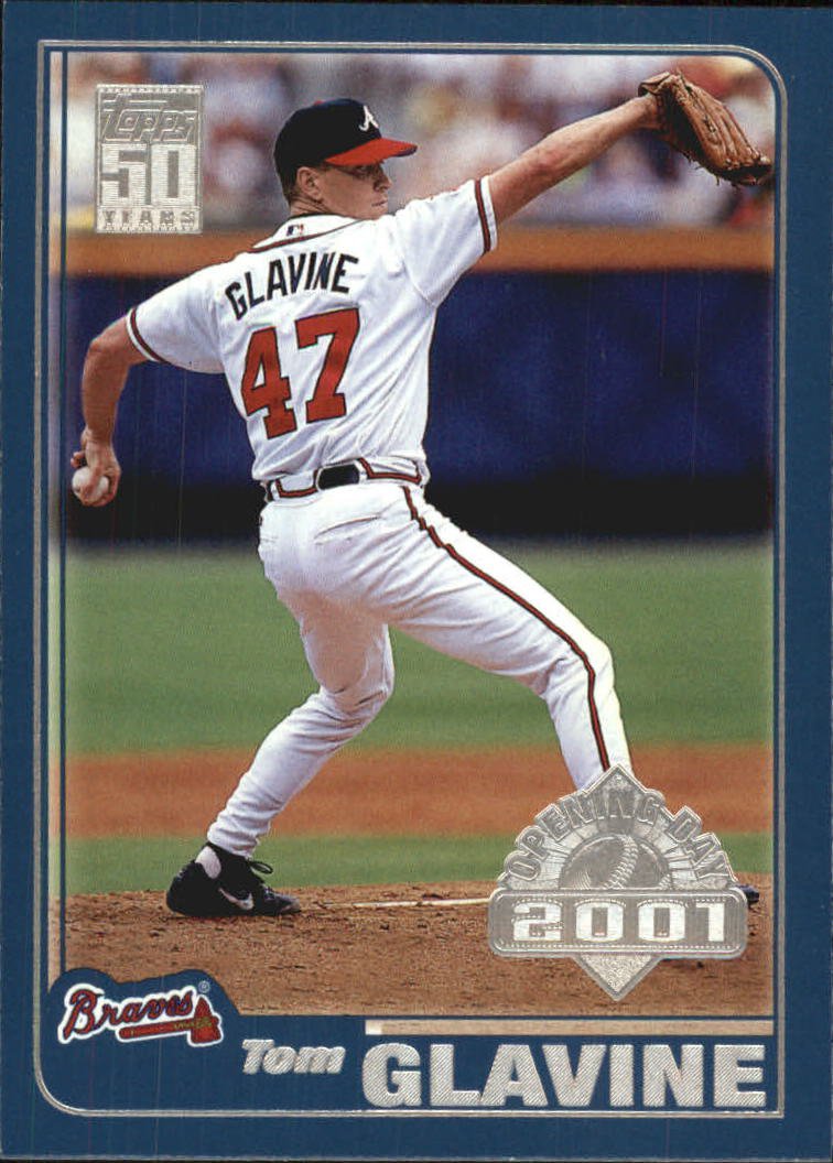 2001 Topps Opening Day 48 Tom Glavine