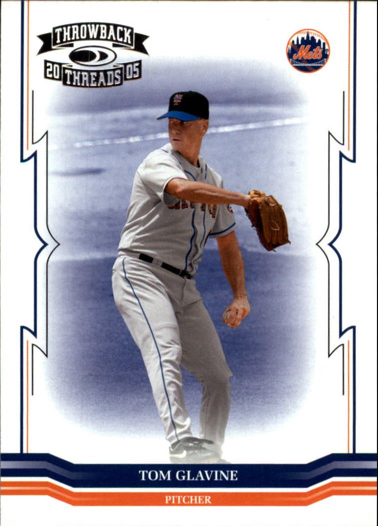 2005 Throwback Threads 148 Tom Glavine