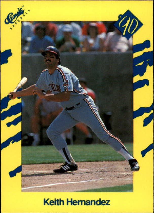1990 Classic Yellow T36 Keith Hernandez