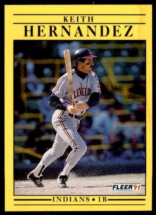 1991 Fleer 368 Keith Hernandez