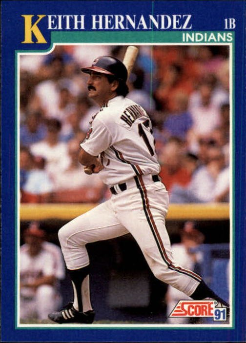 1991 Score 89 Keith Hernandez