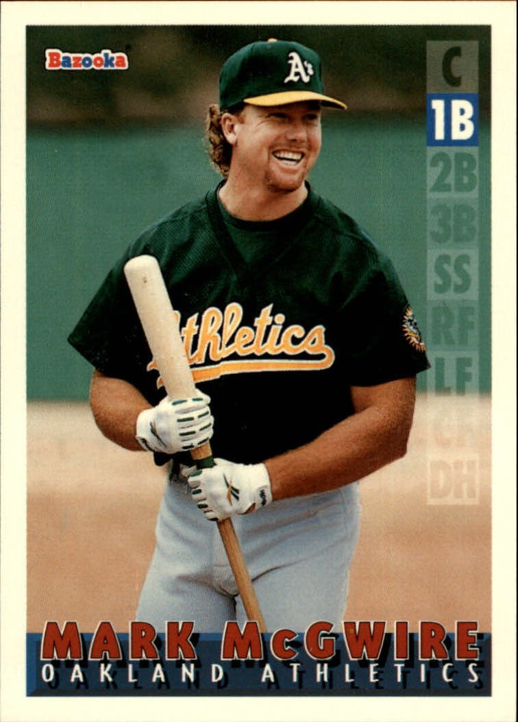 1995 Bazooka 27 Mark McGwire
