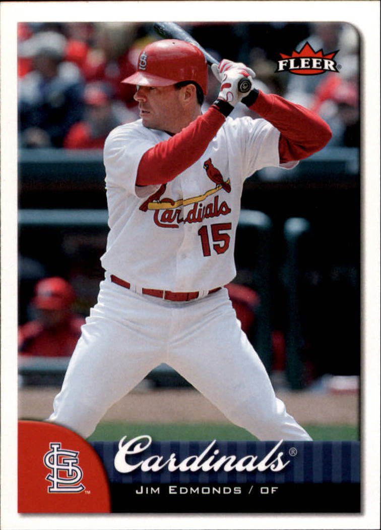 2007 Fleer 45 Jim Edmonds