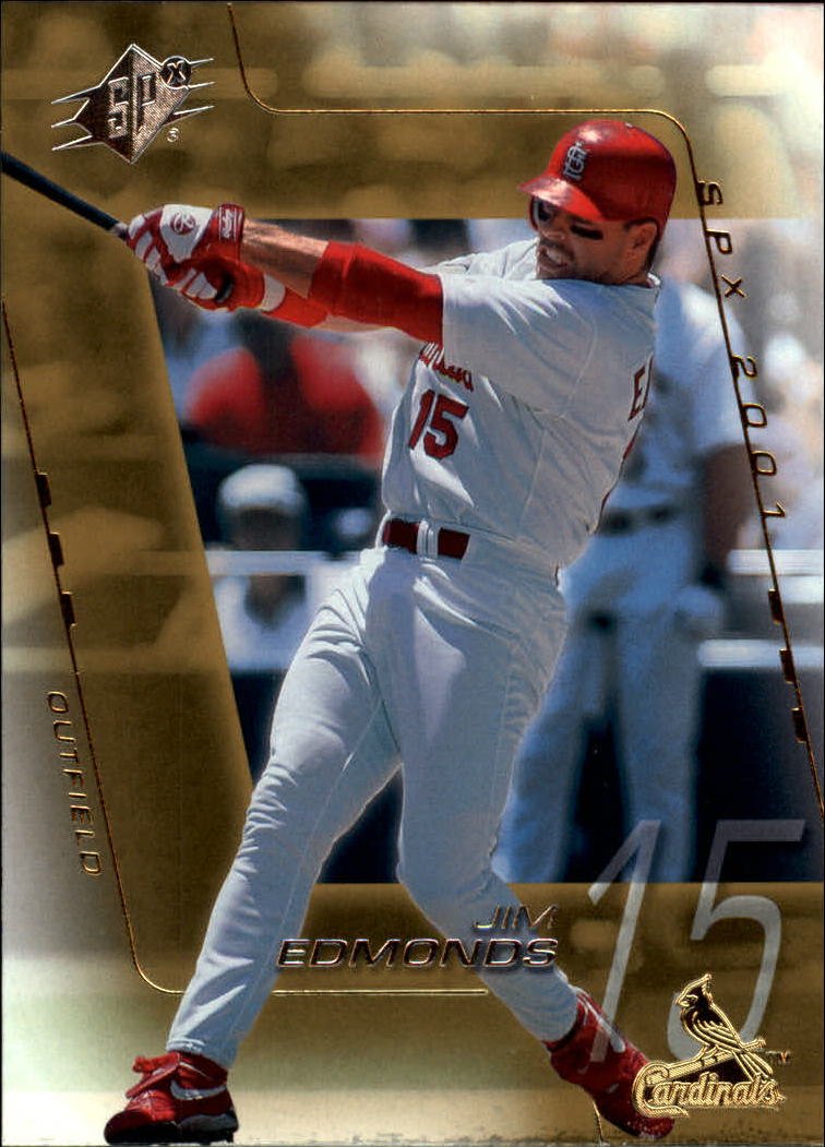 2001 SPx 51 Jim Edmonds