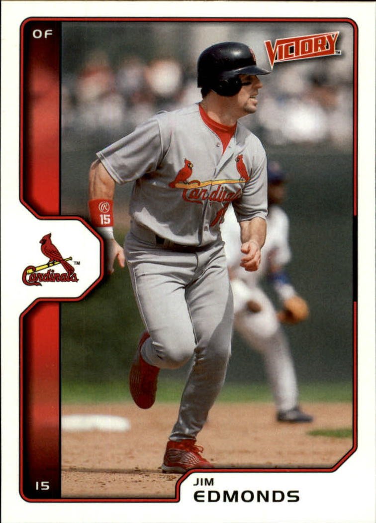 2002 Upper Deck Victory 288 Jim Edmonds