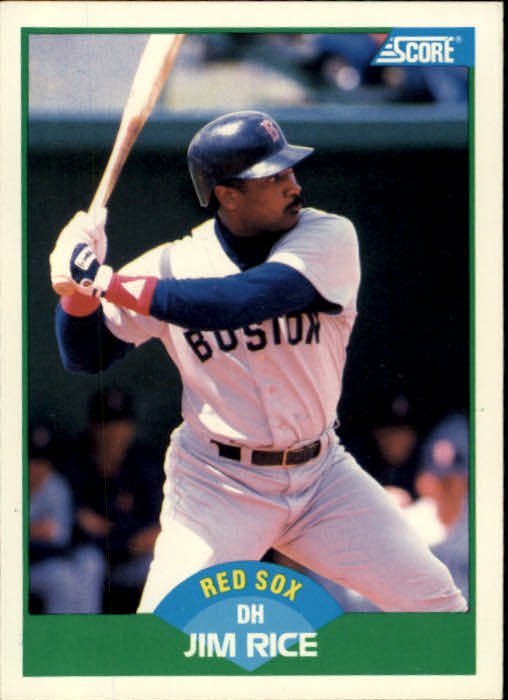 1989 Score 85 Jim Rice